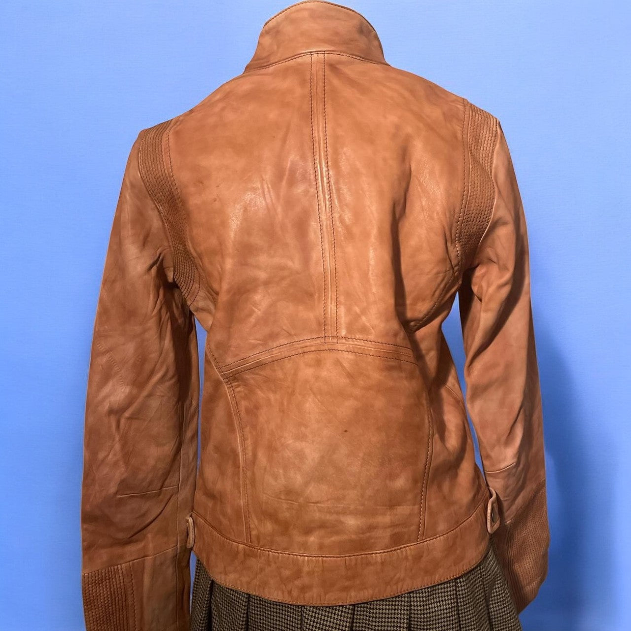 EDC Leather Jacket, S