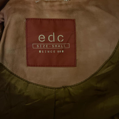 EDC Leather Jacket, S